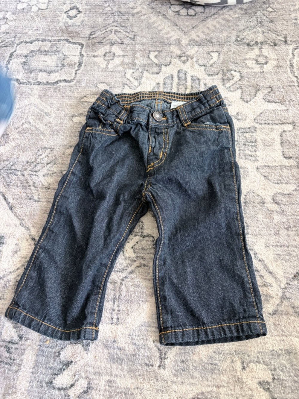 Old Navy Dark Blue Toddler Jeans with Elastic Waist